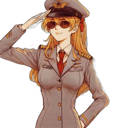 staff, jacket, hat, dress transparent PNG cut-out