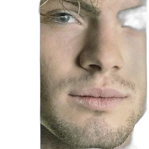 face, mask, hair, robot transparent PNG cut-out