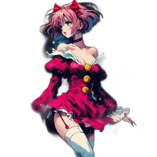 dress, weapon, crown, staff transparent PNG cut-out
