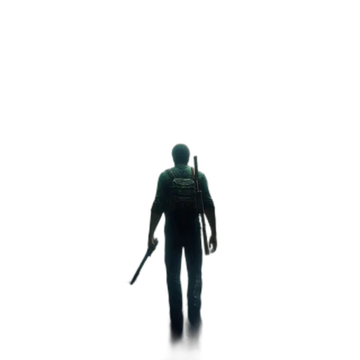 staff, weapon, robot, creature transparent PNG cut-out