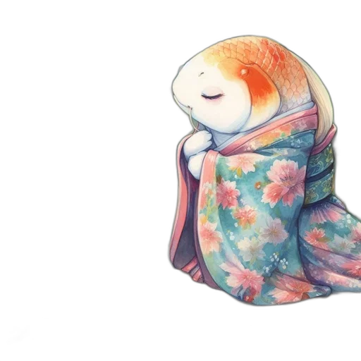 creature, dress, animal, flower transparent PNG cut-out