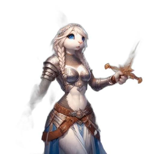 staff, sword, weapon, dress transparent PNG cut-out
