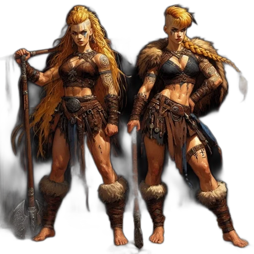 fantasy art, concept art, comic book art, pixel art transparent PNG cut-out
