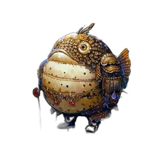 robot, creature, mask, staff transparent PNG cut-out