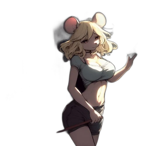 staff, dress, weapon, mask transparent PNG cut-out