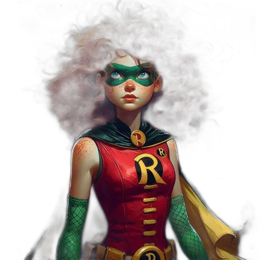 comic book art, concept art, fantasy art, 3d render transparent PNG cut-out