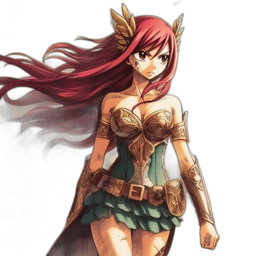 dress, weapon, sword, fantasy art transparent PNG cut-out