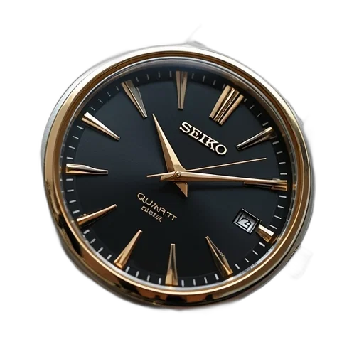 jewelry, 3d render, seiko, quartz transparent PNG cut-out