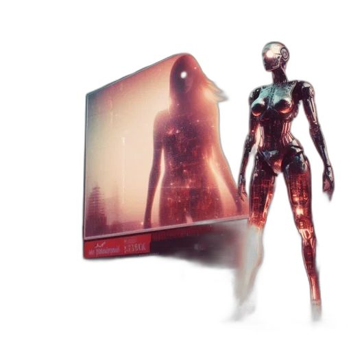 robot, dress, furniture, concept art transparent PNG cut-out