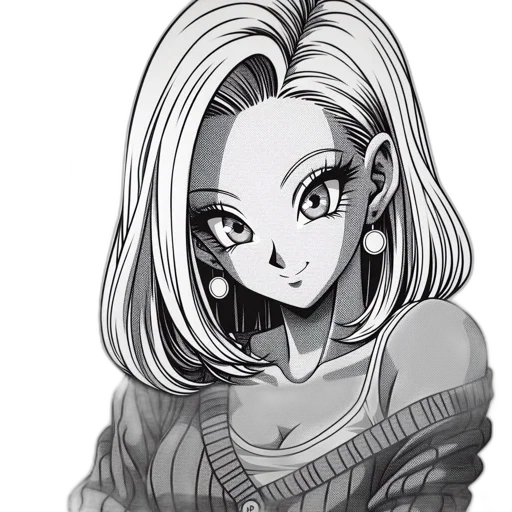 face, hair, staff, jacket transparent PNG cut-out