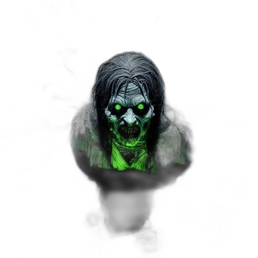 mask, creature, face, hair transparent PNG cut-out