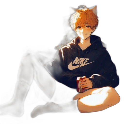 jacket, staff, creature, mask transparent PNG cut-out