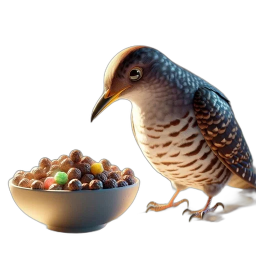 food, animal, creature, photorealistic transparent PNG cut-out