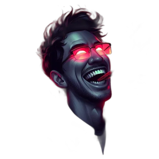 face, mask, creature, robot transparent PNG cut-out