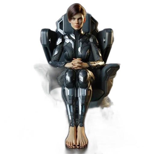 robot, jacket, creature, mask transparent PNG cut-out