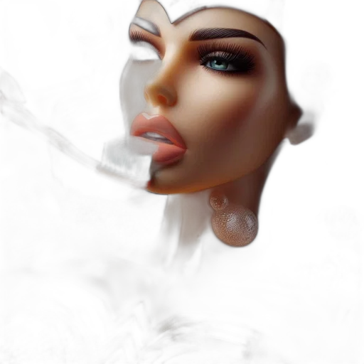 mask, face, photorealistic, fantasy art transparent PNG cut-out