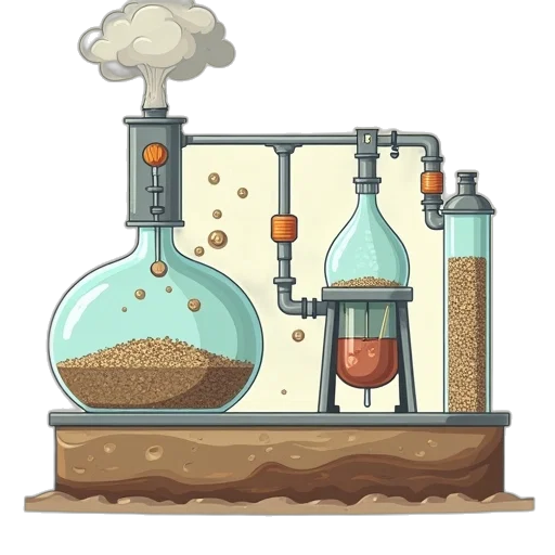 bottle, concept art, pixel art, watercolor transparent PNG cut-out