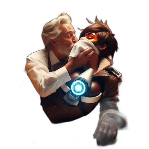staff, weapon, robot, mask transparent PNG cut-out