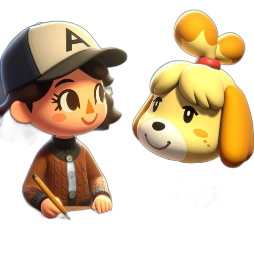 concept art, 3d render, cartoon, pixel art transparent PNG cut-out