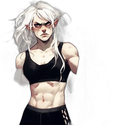 concept art, comic book art, watercolor, pixel art transparent PNG cut-out