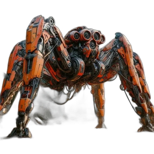 animal, creature, robot, dragon transparent PNG cut-out