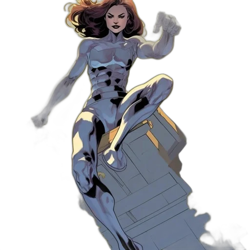 dress, comic book art, concept art, cartoon transparent PNG cut-out