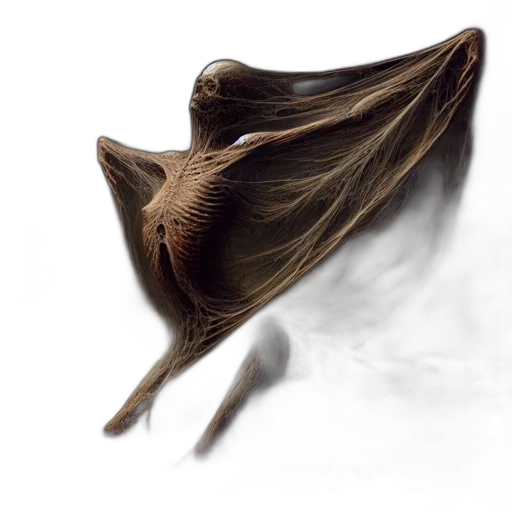 hair, dress, mask, creature transparent PNG cut-out