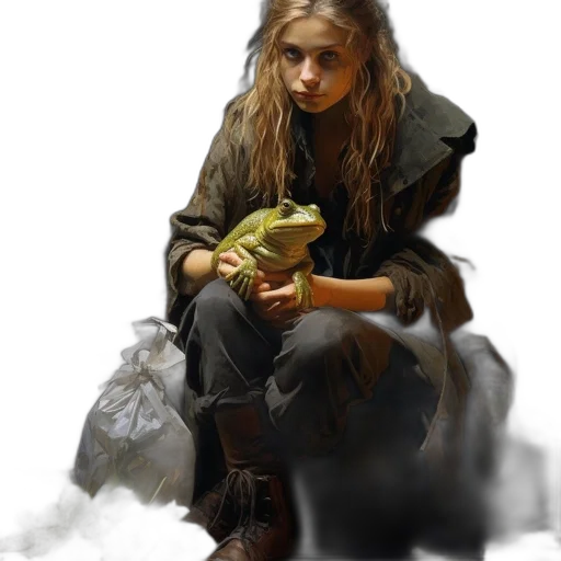 dragon, shoes, jacket, concept art transparent PNG cut-out