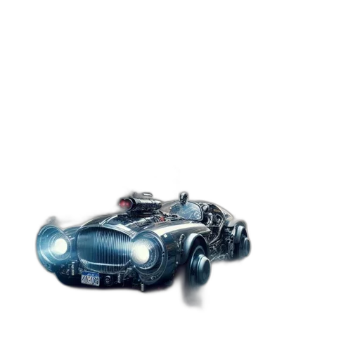 car, robot, weapon, animal transparent PNG cut-out