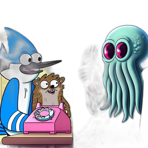 creature, animal, concept art, cartoon transparent PNG cut-out