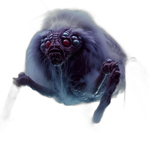 creature, animal, mask, hair transparent PNG cut-out