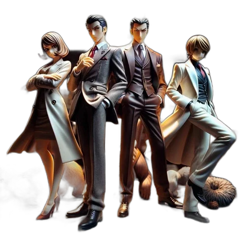 concept art, comic book art, 3d render, photorealistic transparent PNG cut-out