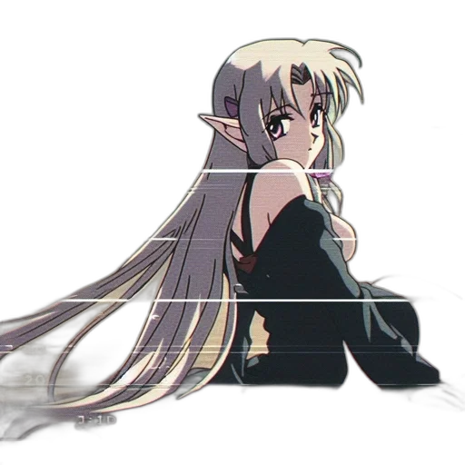hair, weapon, dress, sword transparent PNG cut-out