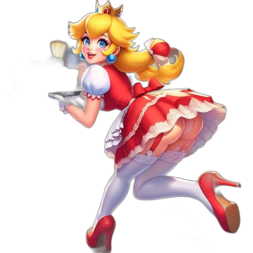 dress, staff, weapon, food transparent PNG cut-out