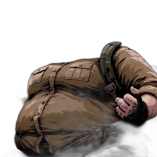 jacket, weapon, hair, creature transparent PNG cut-out