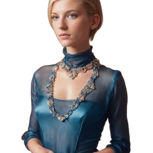 jewelry, dress, crown, jacket transparent PNG cut-out