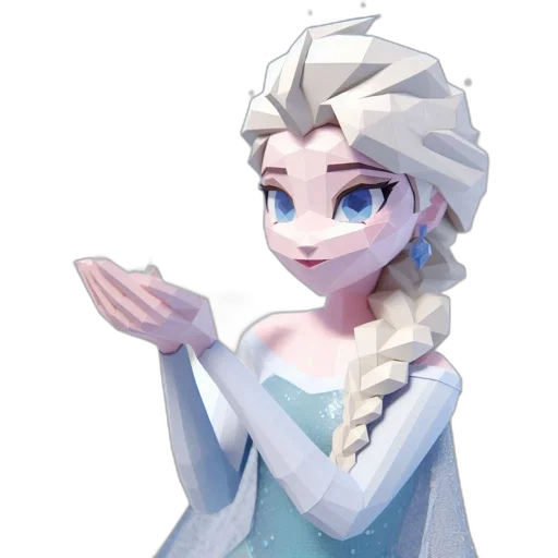 crown, dress, staff, face transparent PNG cut-out