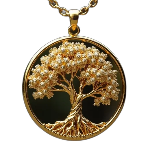 jewelry, tree, crown, 14k transparent PNG cut-out