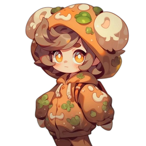 hat, food, jacket, creature transparent PNG cut-out