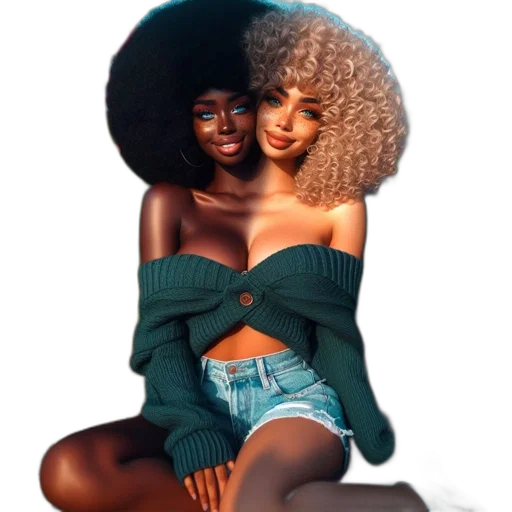 dress, hat, hair, jacket transparent PNG cut-out
