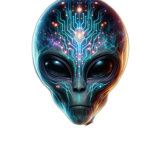 mask, face, creature, robot transparent PNG cut-out