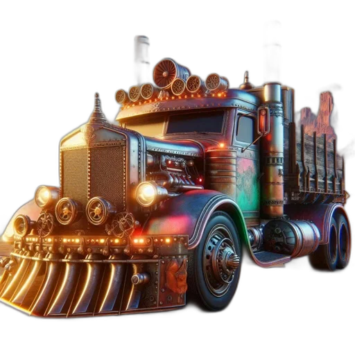 car, robot, weapon, concept art transparent PNG cut-out