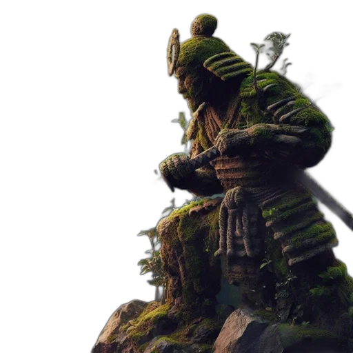 sword, dragon, staff, creature transparent PNG cut-out