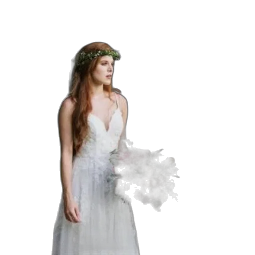 dress, hat, crown, staff transparent PNG cut-out