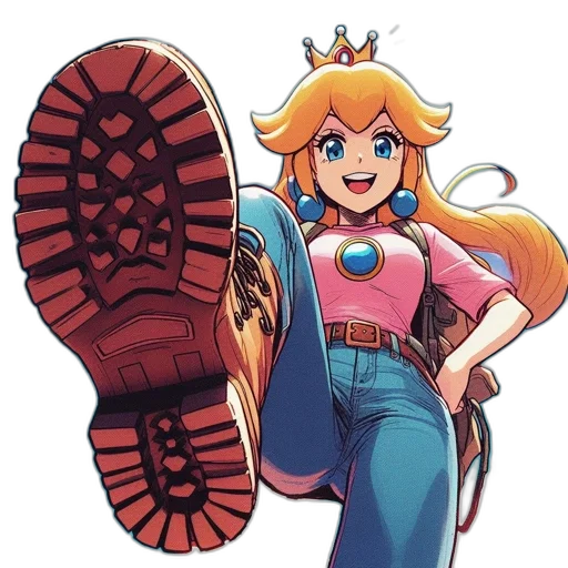 shoes, crown, weapon, sword transparent PNG cut-out