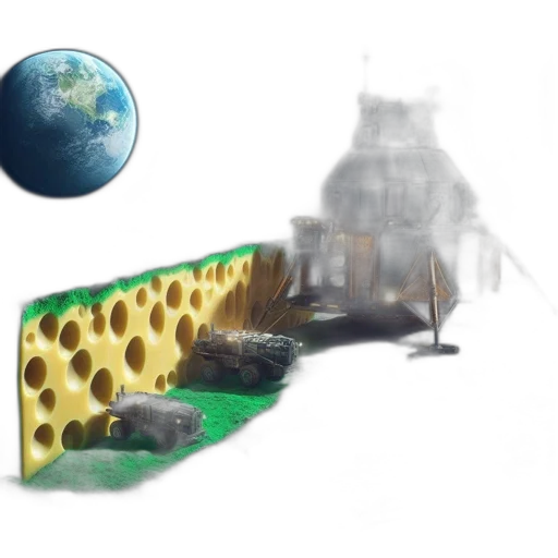 concept art, 3d render, fantasy art, photorealistic transparent PNG cut-out