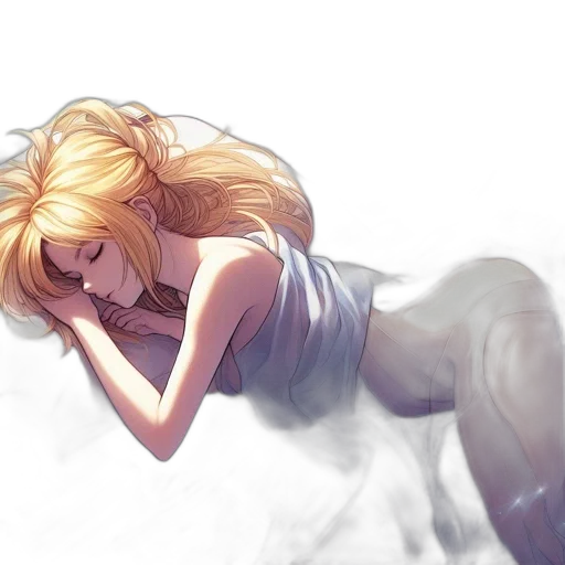 dress, hair, watercolor, concept art transparent PNG cut-out