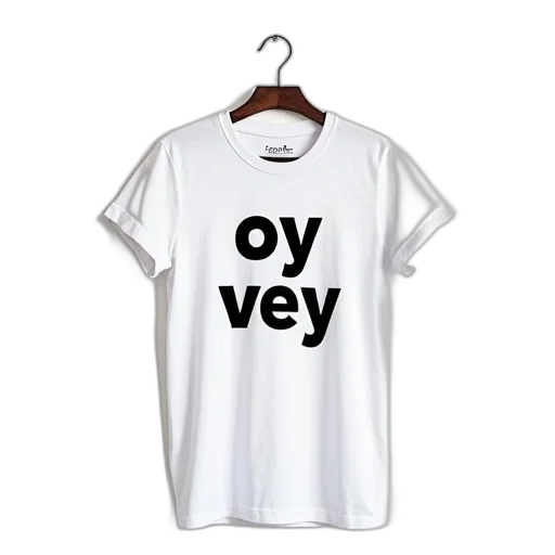 white, shirt, black, type transparent PNG cut-out