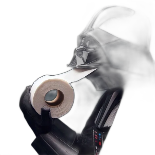 mask, robot, staff, weapon transparent PNG cut-out