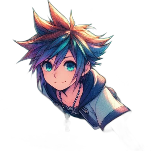face, staff, creature, hair transparent PNG cut-out